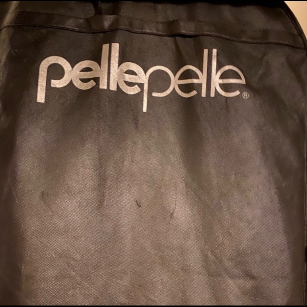 Black leather Pelle Pelle men’s jacket